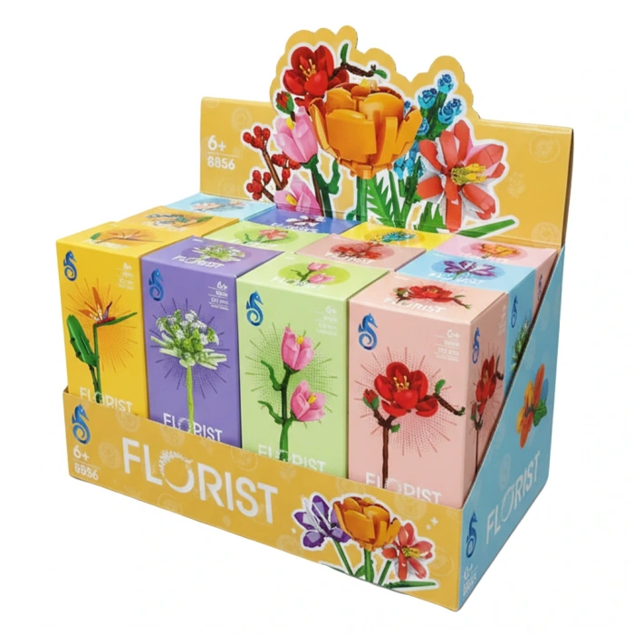 CAN 8856 KUTUDA 12 Lİ ÇİÇEK LEGO (144)