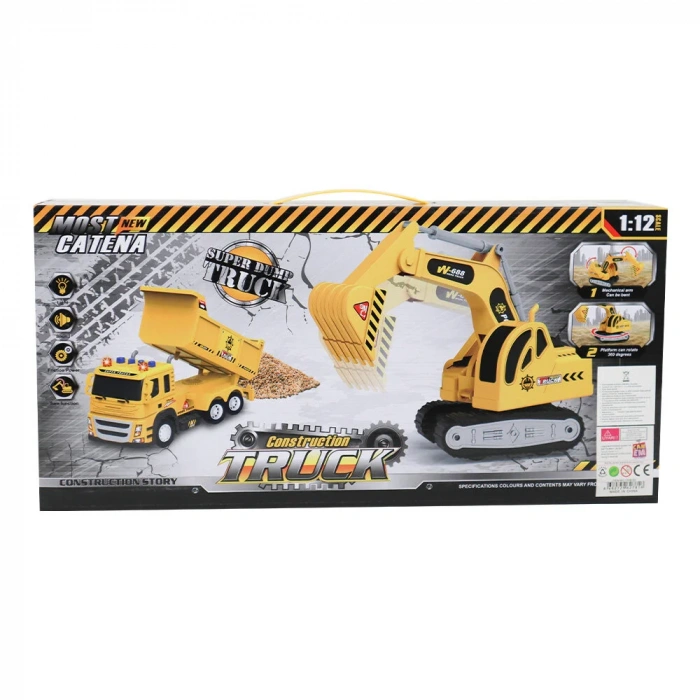 CANEM 1188-20 KUT. SESLİ IŞIKLI KAMYON DOZER (6)