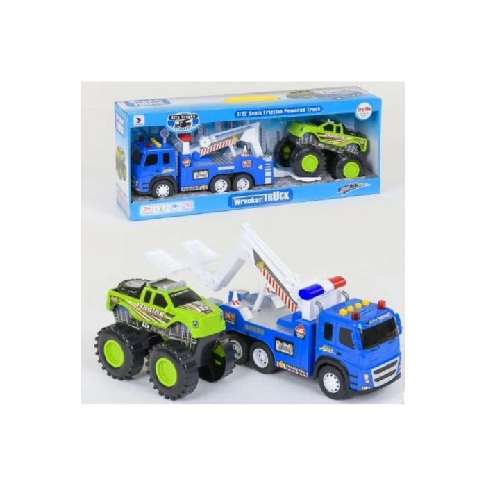 CANEM 1188-35 KUT. SESLİ IŞIKLI ÇEKİCİ KAMYON (6)