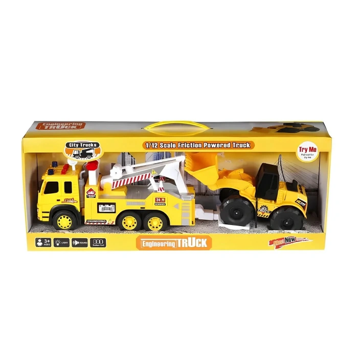 CANEM 1188-54 KUT. SESLİ IŞIKLI ÇEKİCİ KAMYON İŞ MAKİNESİ (6)