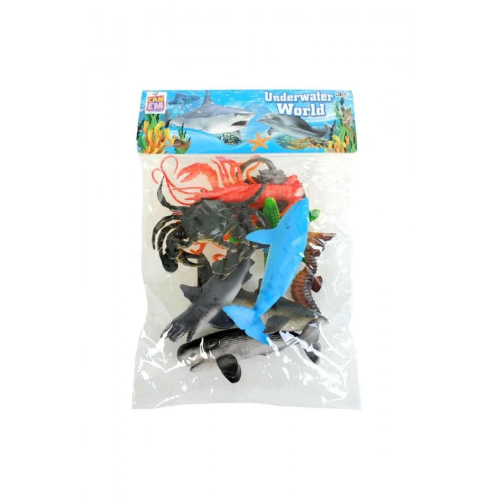 CANEM-555B-10 PVC DE DENİZ HAYVANLARI SET (72)