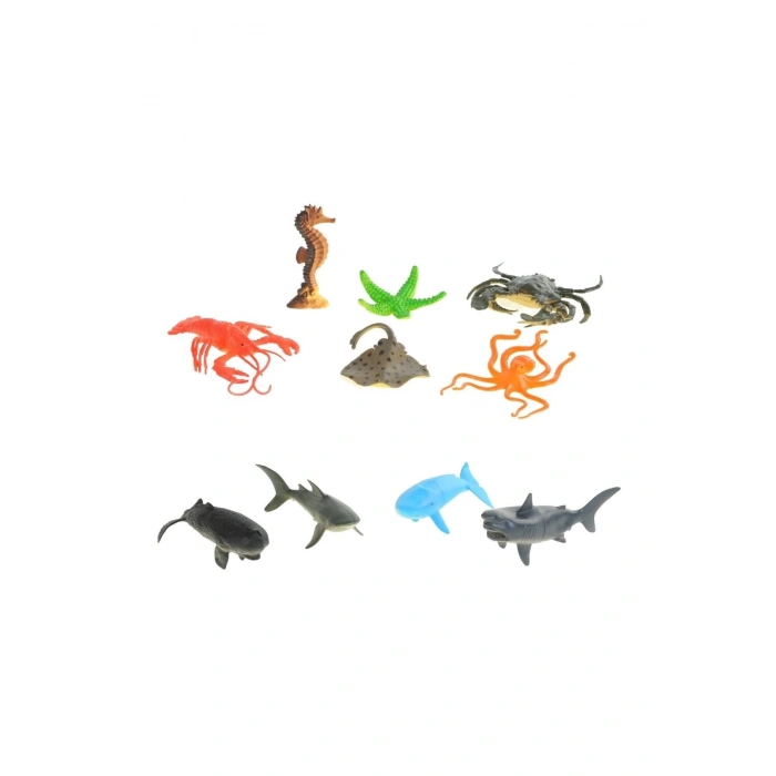 CANEM-555B-10 PVC DE DENİZ HAYVANLARI SET (72)