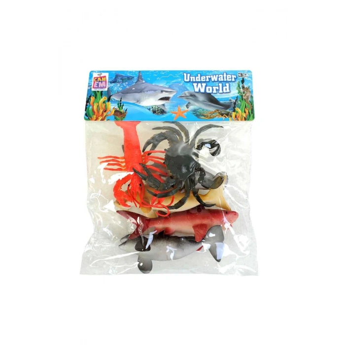CANEM -555B-4 PVC DE DENİZ HAYVANLARI SETİ (96)