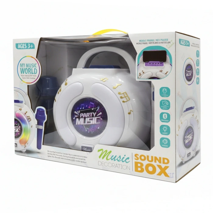 CANEM 6005 KUTULU MİKROFONLU MÜZİK KUTUSU (12)