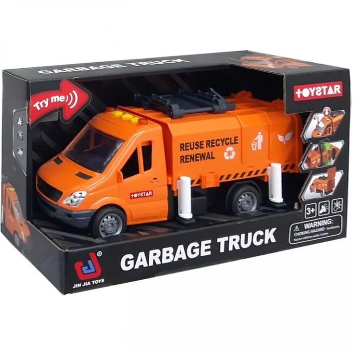 CANEM 666-63P KUT. SESLİ IŞIK. SÜRT. ÇÖP KAMYONU (12)