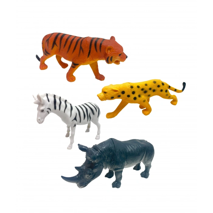 CANEM 828-15 PVC DE 6 LI BÜYÜK VAHŞİ HAYVANLAR (72)