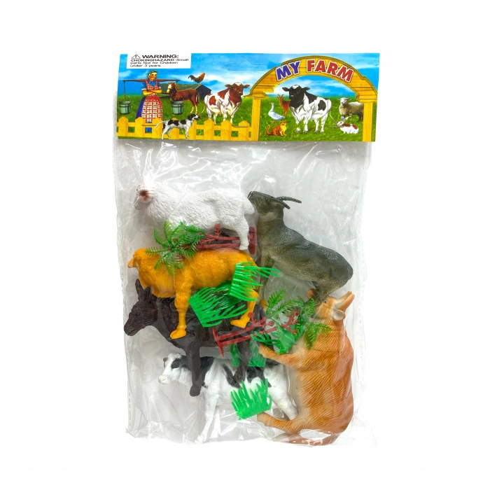 CANEM 828-61 PVC DE BÜY. 6 LI ÇİFTLİK HAYVANLARI (72)