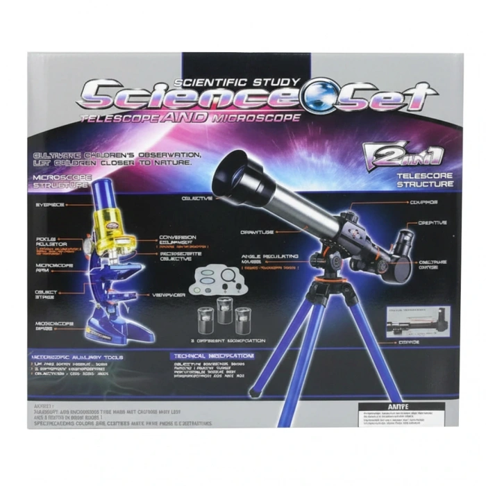 CANEM C2112 KUTULU TELESKOP VE MİKROSKOP SETİ (6)