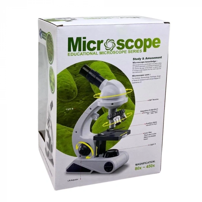 CANEM C2129 KUTULU PİLLİ MİKROSKOP SETİ (12)