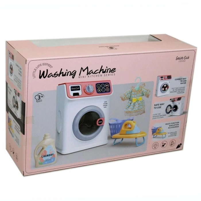 CANEM LD667B KUT. PİLLİ DOKUNMATİK ÇAMAŞIR MAK. SETİ (12)