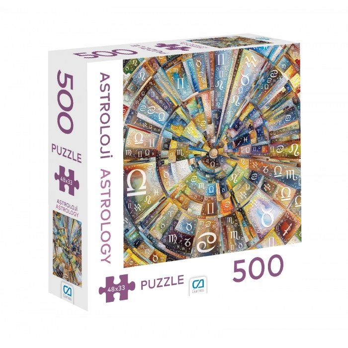 CAPUZZLE CA500-7513 ASTROLOJİ 500 PARÇA