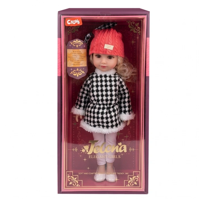 CEREN CTOY-69001-10 TATLI MODA OYUNCAK BEBEK 16 INCH