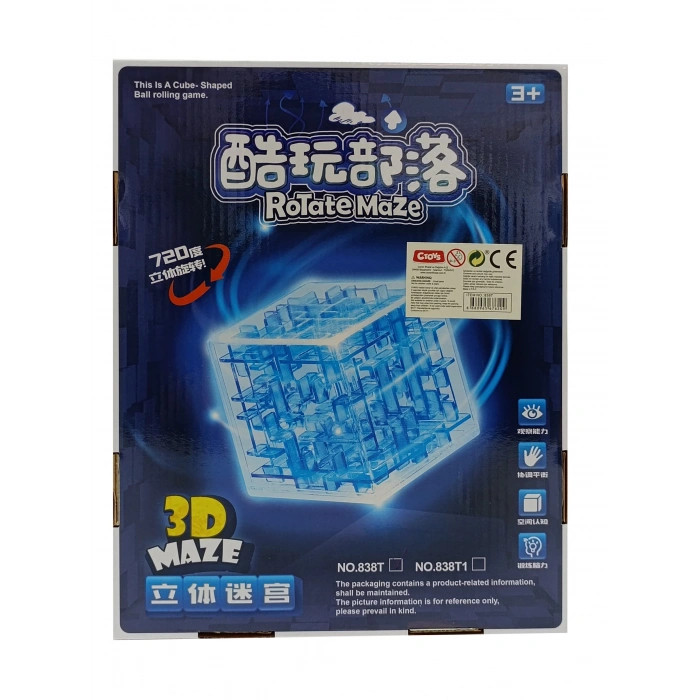 CEREN CTOY-838T KÜP LABİRENT 3D 9LU