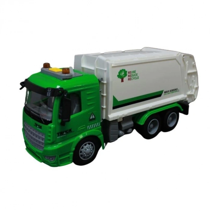 CEREN CTOY-PY8920A IŞIKLI SESLİ ÇÖP KAMYONU