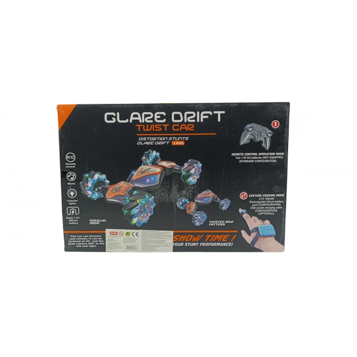 CEREN CTOY-SY206K-3D UZAKTAN KUMANDALI USB 360 DERECE DÖNEBİLEN ARABA