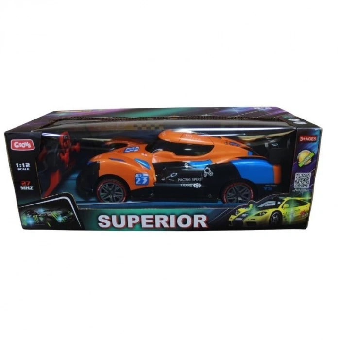 CEREN CTOY-YQ070-1A UZAKTAN KUMANDALI IŞIKLI YARIŞ ARABASI