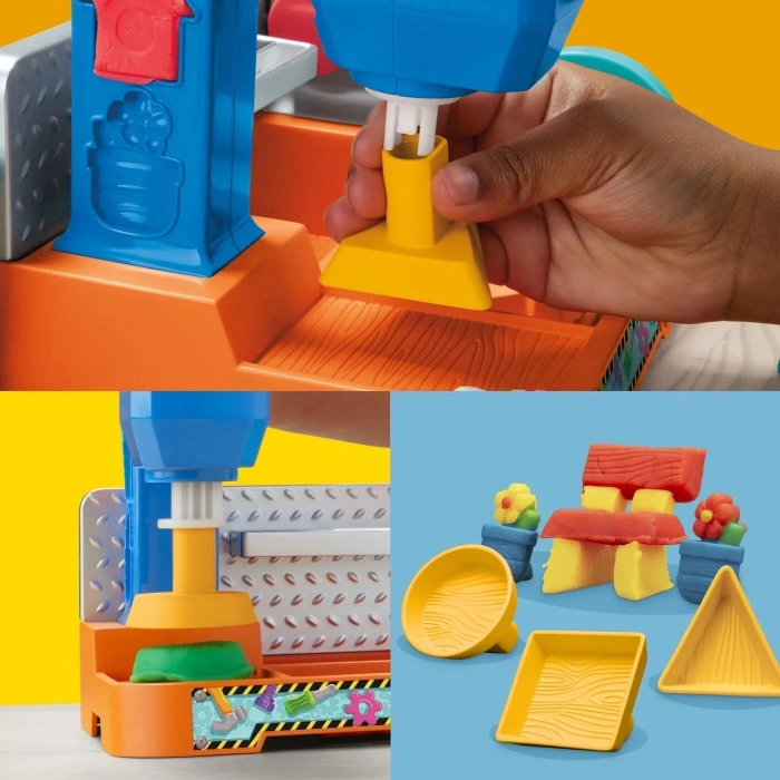 CEREN HAS-F9141 PLAY -DOH STAMP N SAW TOOL BENCH