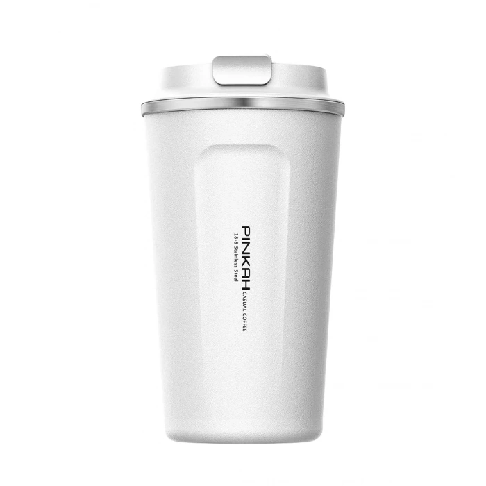 CEREN PKH-PJ-3549-L PINKAH PASLANMAZ ÇELİK KAHVE TERMOS BARDAK MATARA 500 ML.