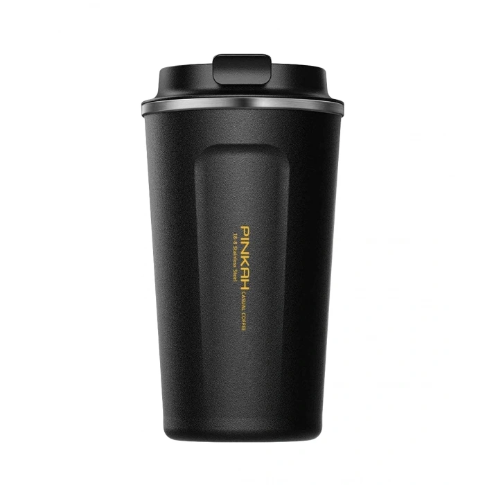 CEREN PKH-PJ-3549-L PINKAH PASLANMAZ ÇELİK KAHVE TERMOS BARDAK MATARA 500 ML.