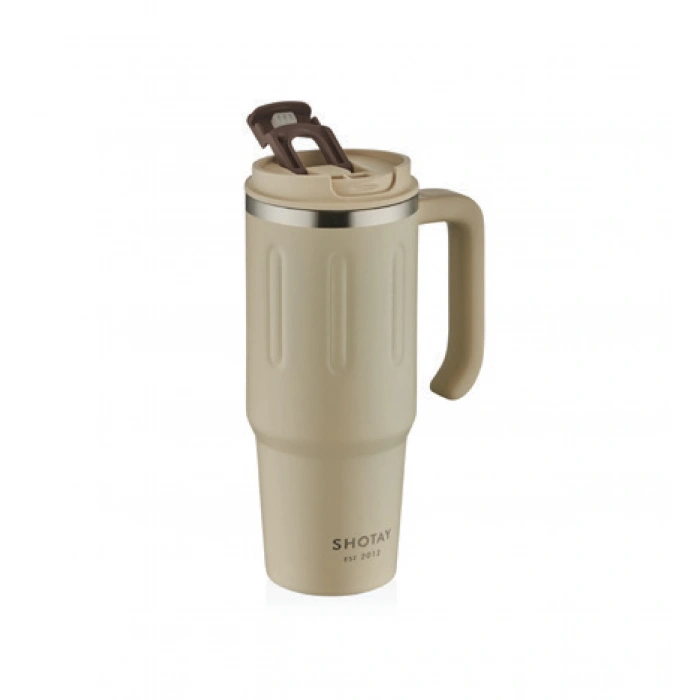 CEREN SHT-ST-8171 SHOTAY TRAVEL ÇELİK MUG 900 ML. (5 ASS.)