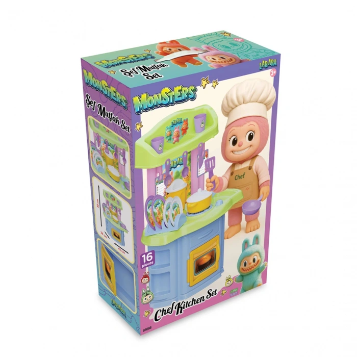 DEDE 04088 CANAVARLAR ŞEF MUTFAK SET (12)