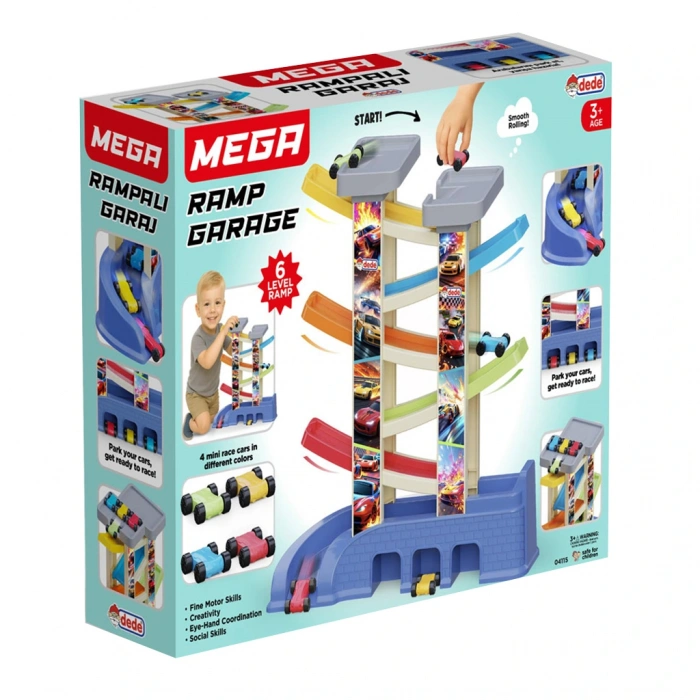 DEDE 04115 MEGA RAMPALI GARAJ 6 KATLI (12)