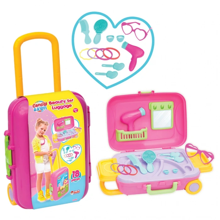 DEDE CANDY GÜZELLİK SET BAVULUM 03485 (8)