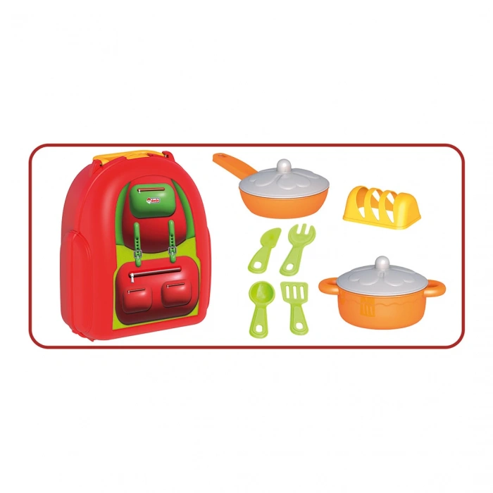 DEDE CANDY MUTFAK  SET SIRT ÇANTASI 03837 (12)