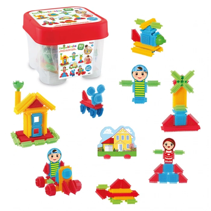 DEDE KAKTÜS BLOKLAR KOVA 80 Parça 03316 (12)