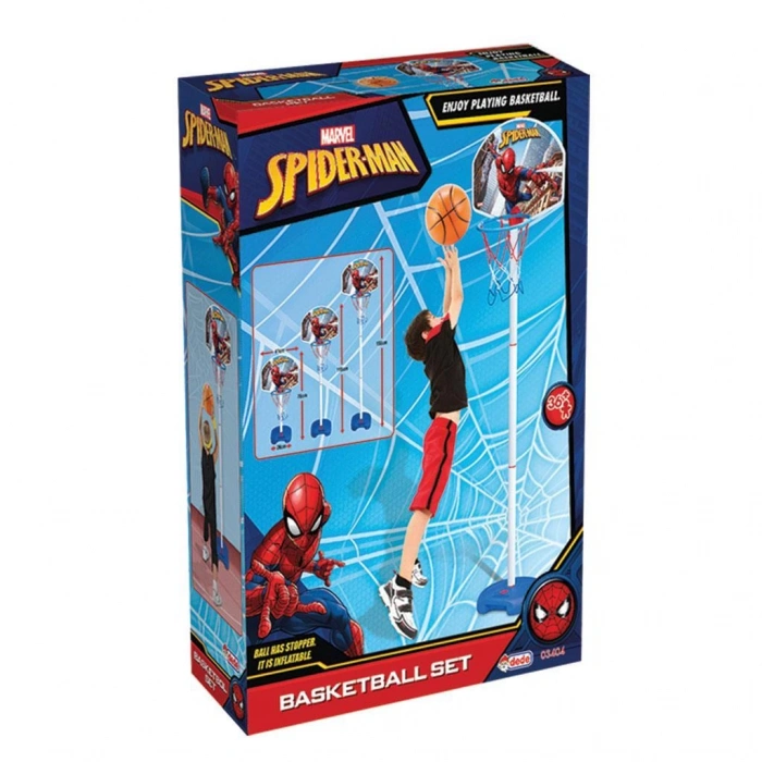 DEDE SPIDERMAN AYAKLI BASKETBOL SET 03404 (8)