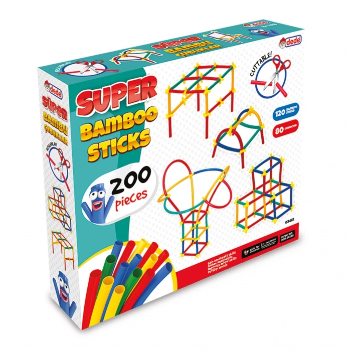 DEDE SÜPER BAMBU ÇUBUKLARI 200 Parça 03461 (16)