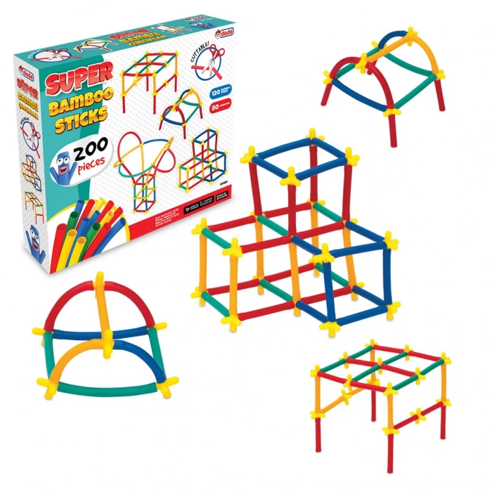 DEDE SÜPER BAMBU ÇUBUKLARI 200 Parça 03461 (16)