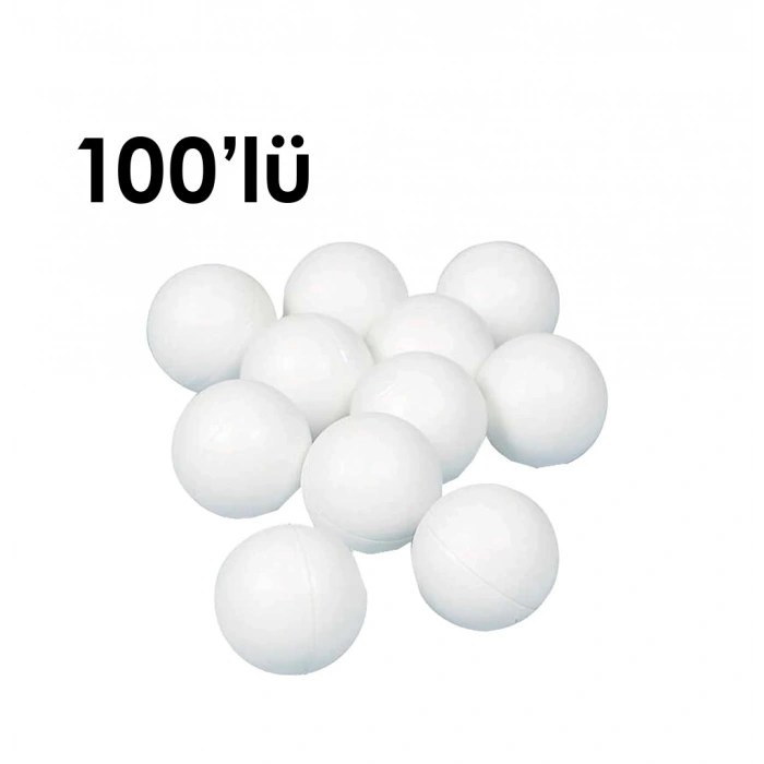 DENİZ RKT-8 POŞETTE 100 LÜ PİNPON TOPU