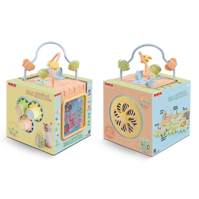 DOLU-5192 2 IN 1 EGITICI KUP VE PUZZLE