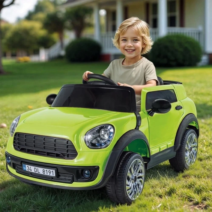 DOLU 8295 RİDE ON 12V AKÜLÜ ARABA KUMANDALI AÇIK YEŞİL