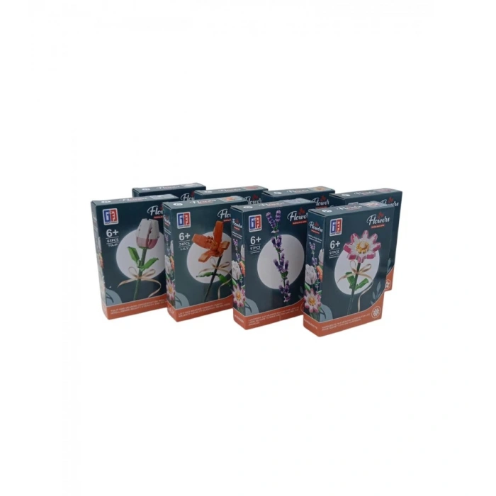 DUMAN DMN123-730-731 KUTUDA TEKLİ LEGO ÇİÇEK (144)