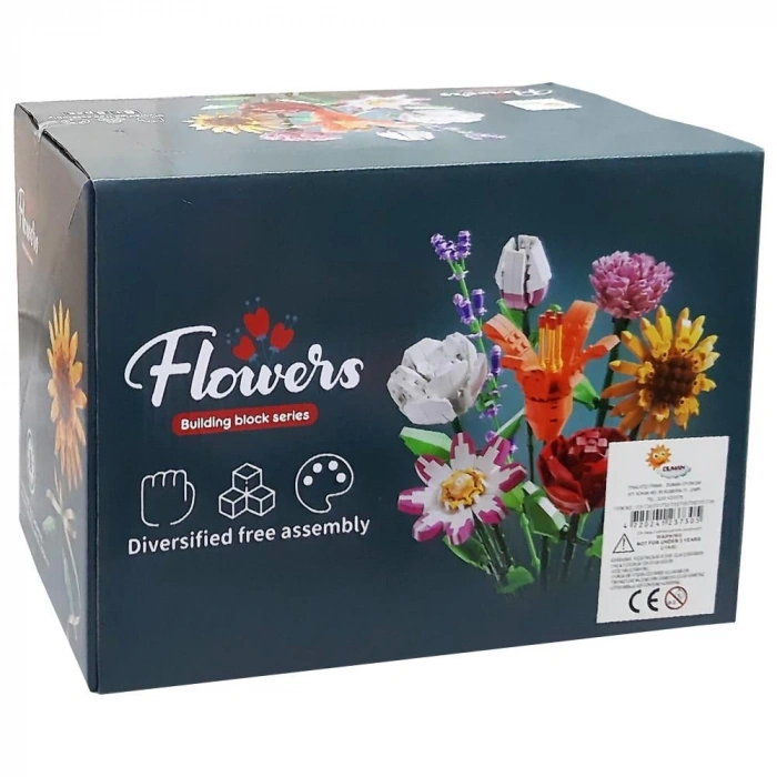 DUMAN DMN123-730-731 KUTUDA TEKLİ LEGO ÇİÇEK (144)