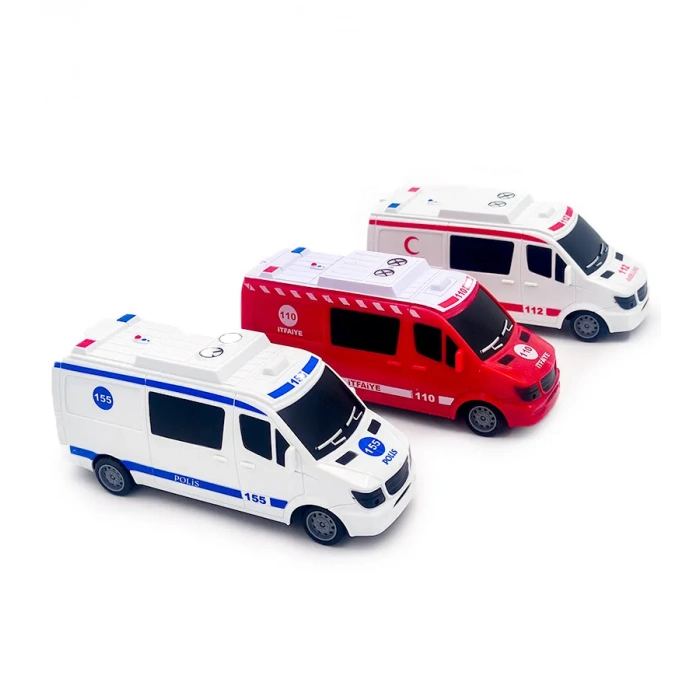 DUMAN DMN147-8-9 1:16 UZ. KUM. 3 ASST İLK YARDIM ARABALARI