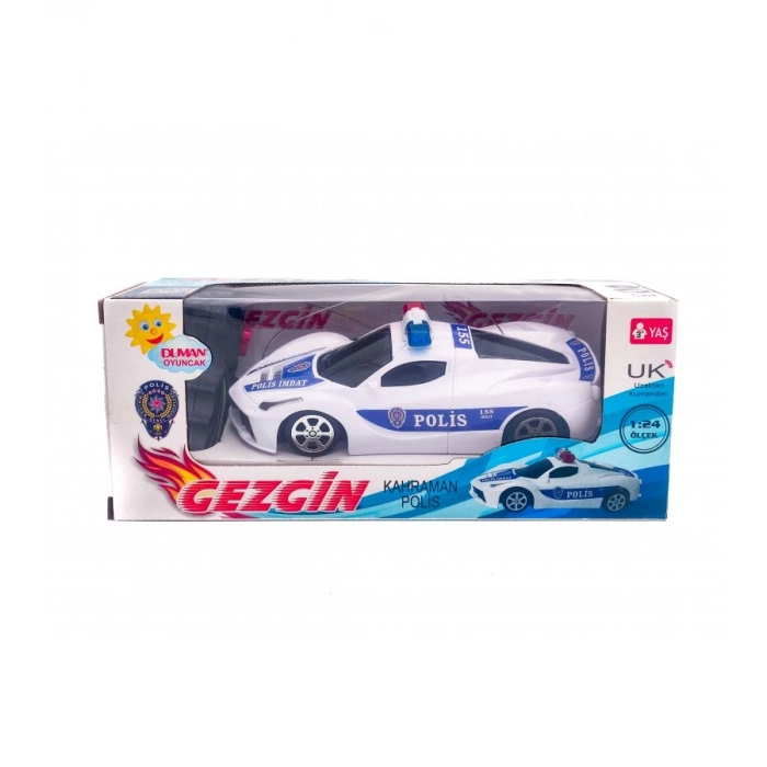 DUMAN DMN2017P 1:24 PİLLİ UZAKTAN KUMANDALI GEZGİN POLİS (84)