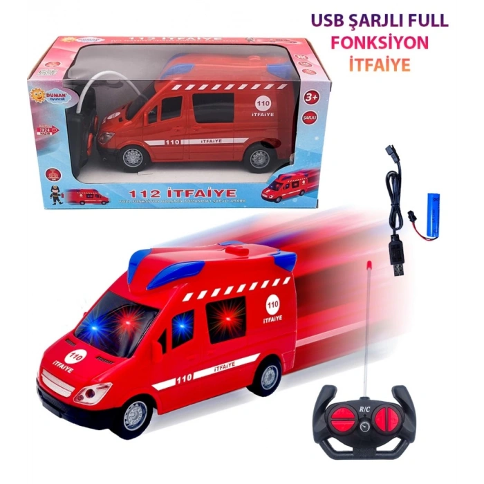 DUMAN DMN345-241 UZ. KUM. ŞARJLI FULL. FONK. İTFAİYE