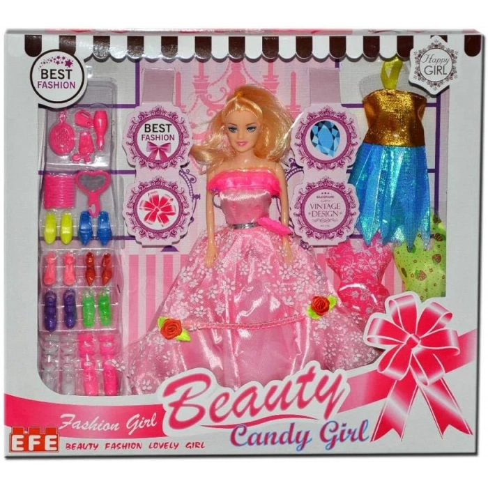 EFE AYAKKABI SETLİ CANDY GİRL BEBEK 207 (48)