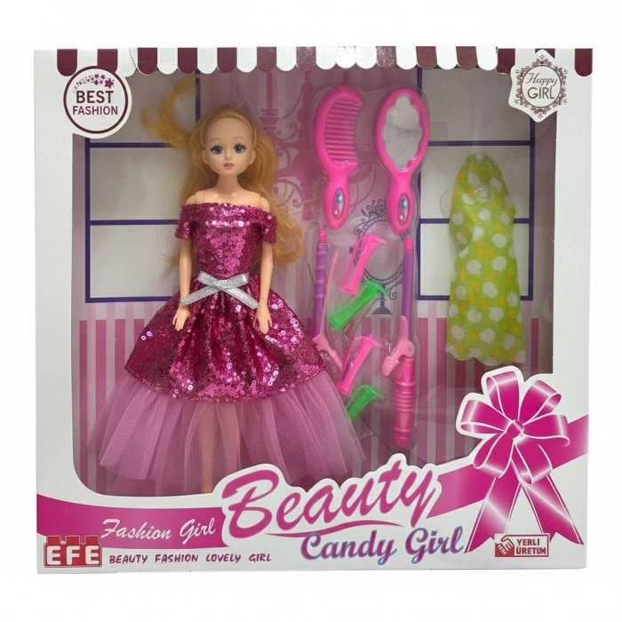 EFE CANDY GİRL MAKYAJ SETLİ BEBEK 220  (48)