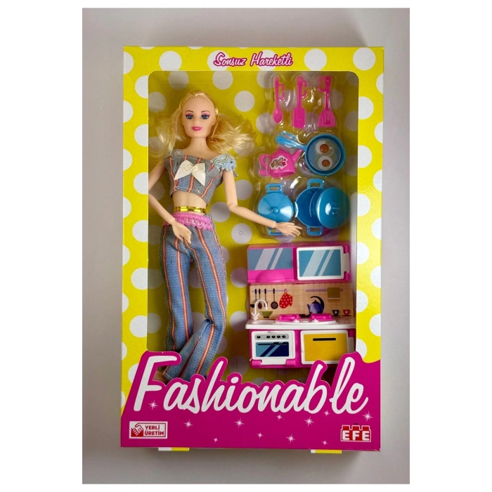 EFE EKLEM HAREKETLİ MUTFAK SETLİ BEBEK 292 (88)