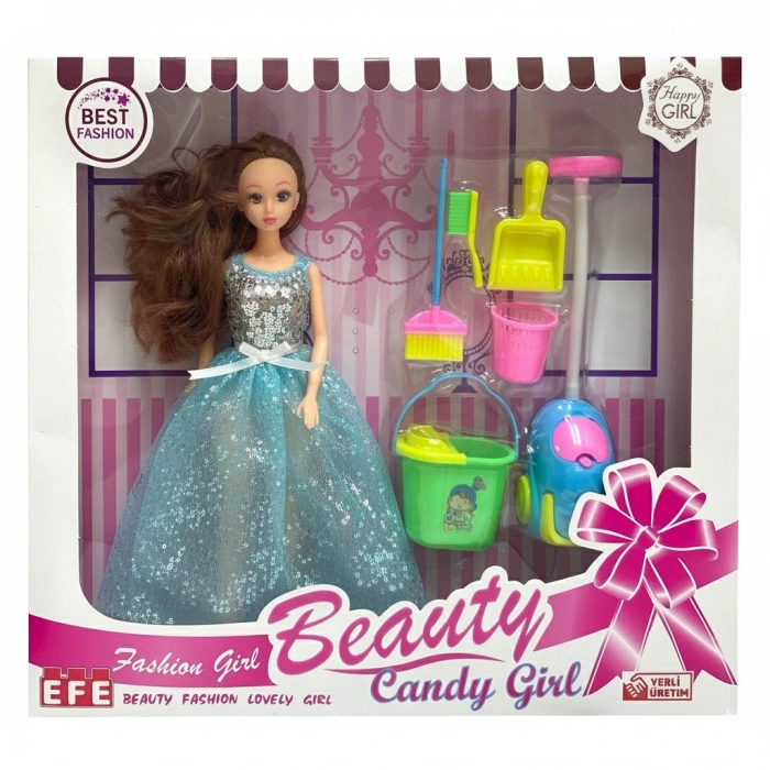 EFE TEMİZLİK SETLİ CANDY GİRL BEBEK 219 (48)