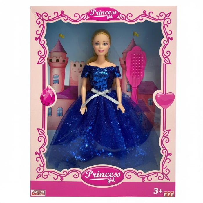 EFE UZUN ÖRGÜ SAÇLI PRİNCESS BEBEK 204