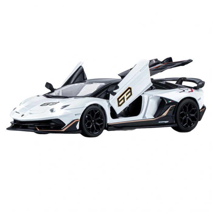 EKİNCİOĞLU 68269A CCA 1/24 LAMBORGHİNİ SVJ SİYAH-BEYAZ