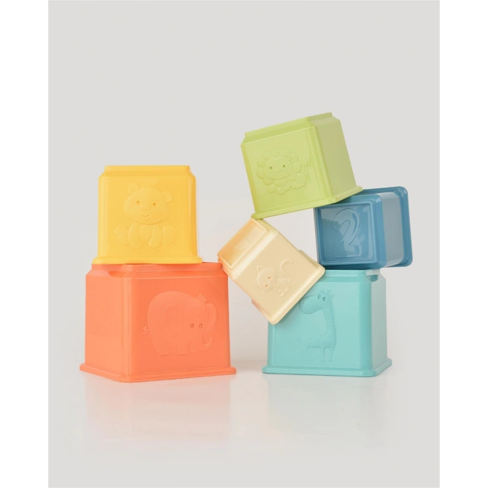 ENFAL  LC-30798 EĞİTİCİ RENKLİ KAPLAR ZOO (24)