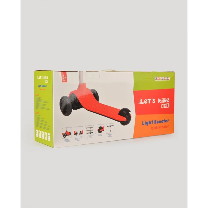 ENFAL LC-30906 LETS RİDE SCOOTER KIRMIZI (6)