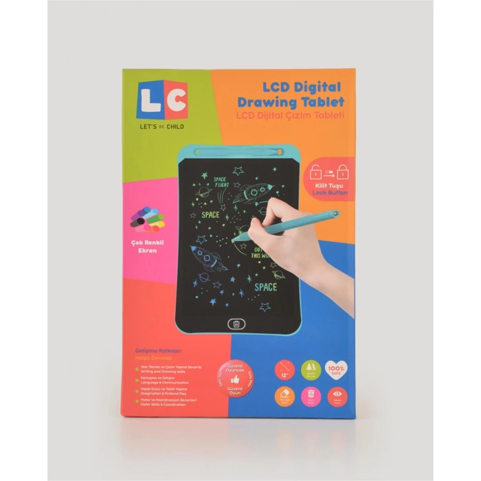 ENFAL LC-30950 DİJİTAL RENKLİ ÇİZİM TABLETİ 12İNÇ (42)
