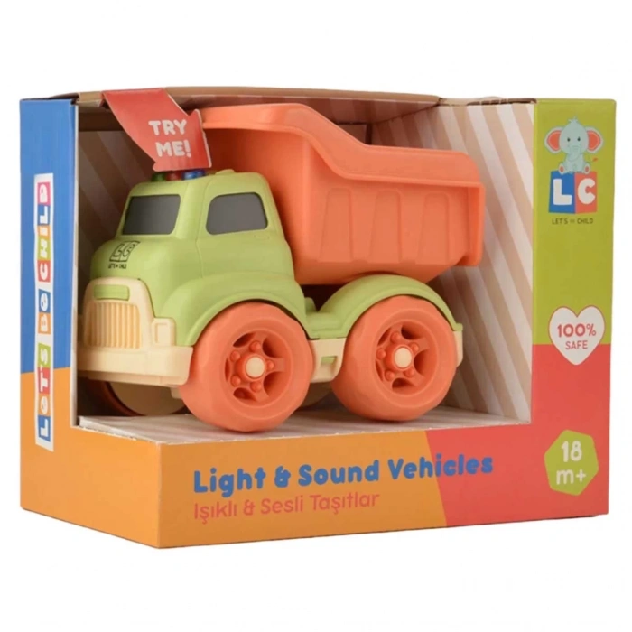 ENFAL LC-31016 IŞIKLI VE SESLİ MİNİK KAMYON (24)